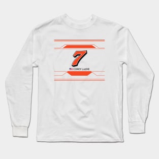 Corey LaJoie #7 2023 NASCAR Design Long Sleeve T-Shirt